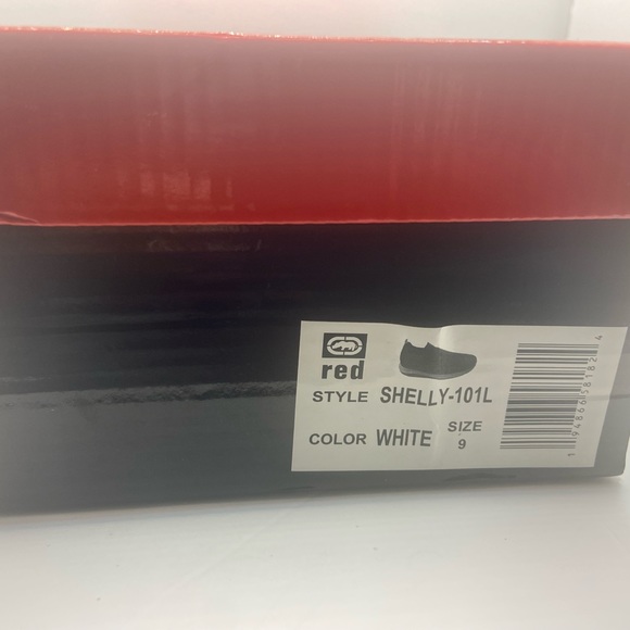 Marc Echo Womens Slipon Sneakers White/Pink size 9 NWT (I) - Picture 7 of 9